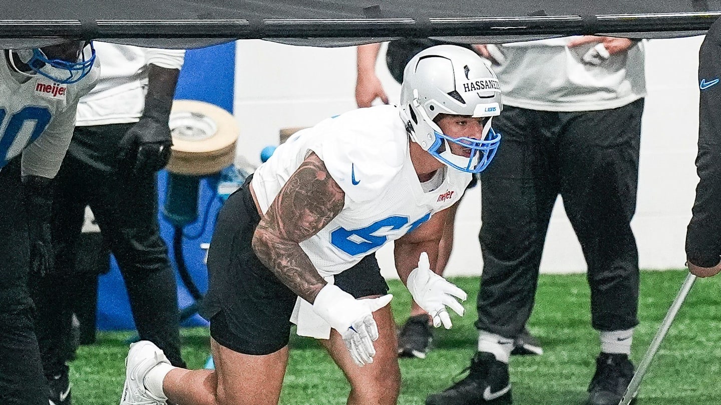 Detroit Lions waive Ahmed Hassanein