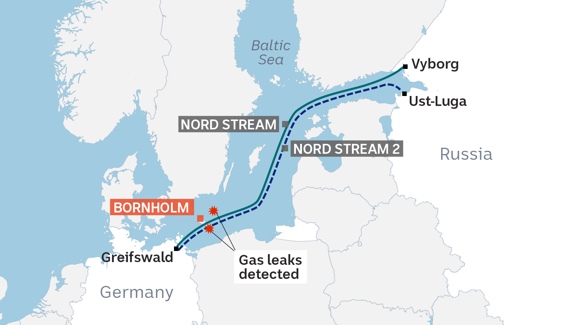 Ukrainian man arrested over Nord Stream pipeline 'sabotage' attacks in 2022