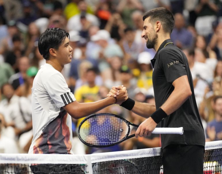 Novak Djokovic battles to win first round match at US Open | Tennis News