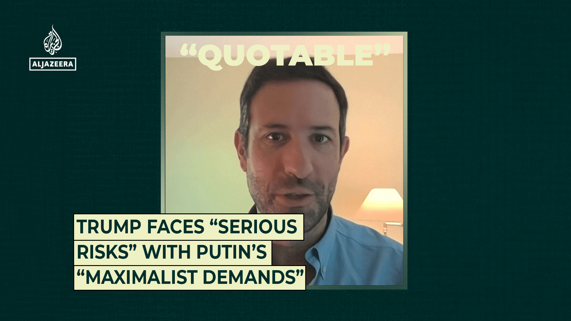 Trump faces “serious risks” with Putin’s “maximalist demands” 1 20250815 SALVO H 1755249592