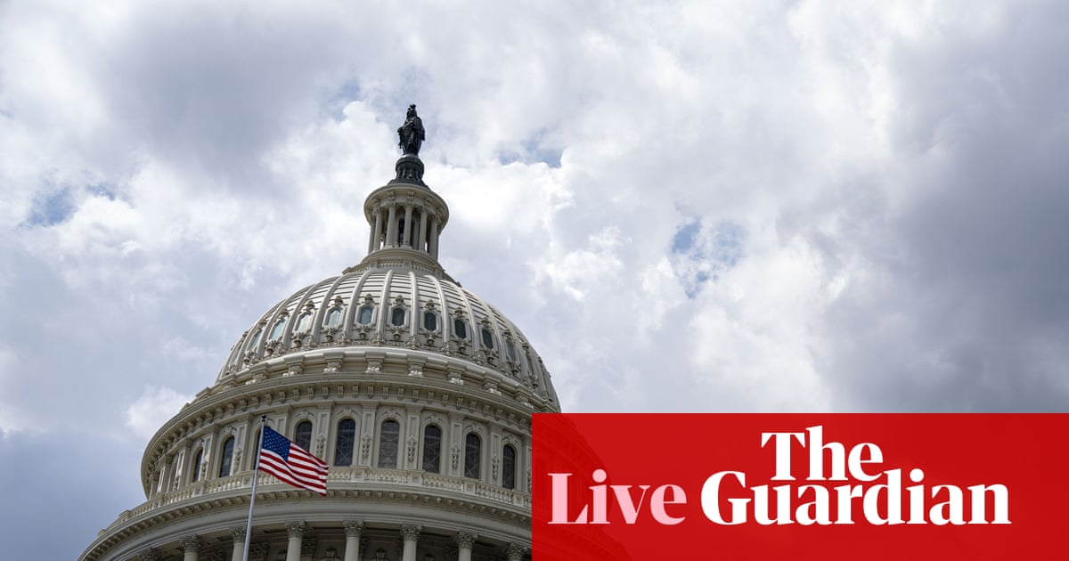 Department of Justice to begin handing over Epstein files to Capitol Hill – US politics live | US politics