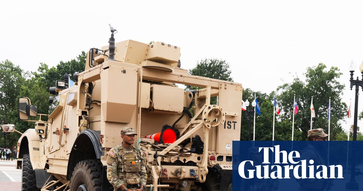 Military vehicle crashes into car in DC as states send additional national guard troops | Washington DC