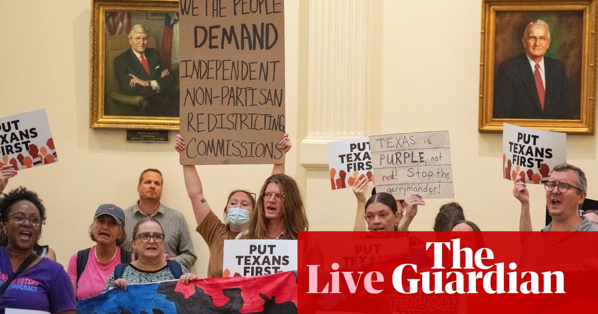 Americans worry democracy in danger amid gerrymandering fights, new poll finds – live | US politics