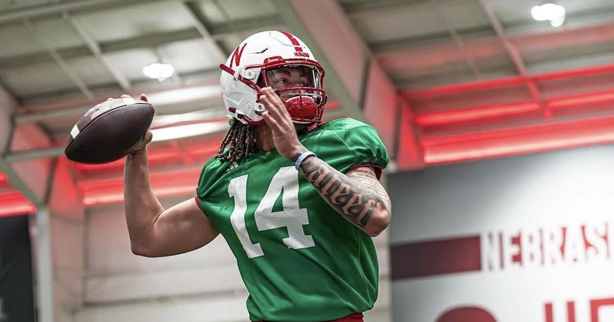 How TJ Lateef positioned himself as Nebraska football's backup quarterback 1 How TJ Lateef positioned himself as Nebraska football's backup quarterback
