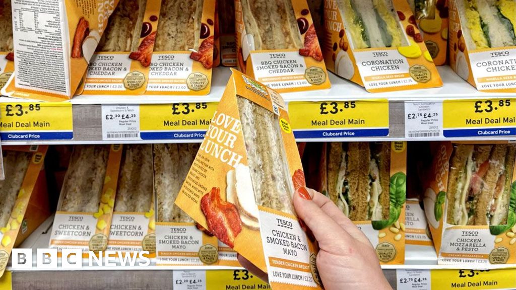 Tesco meal deal price rises to £3.85 for Clubcard holders