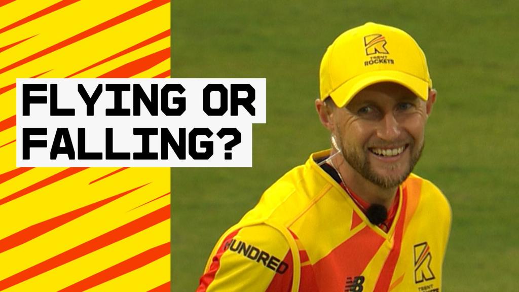 The Hundred: Joe Root makes sensational flying catch for Trent Rockets - and can't believe it