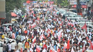 Tribal Organisations Protest In Nashik, Demand Permanent Jobs For Teachers