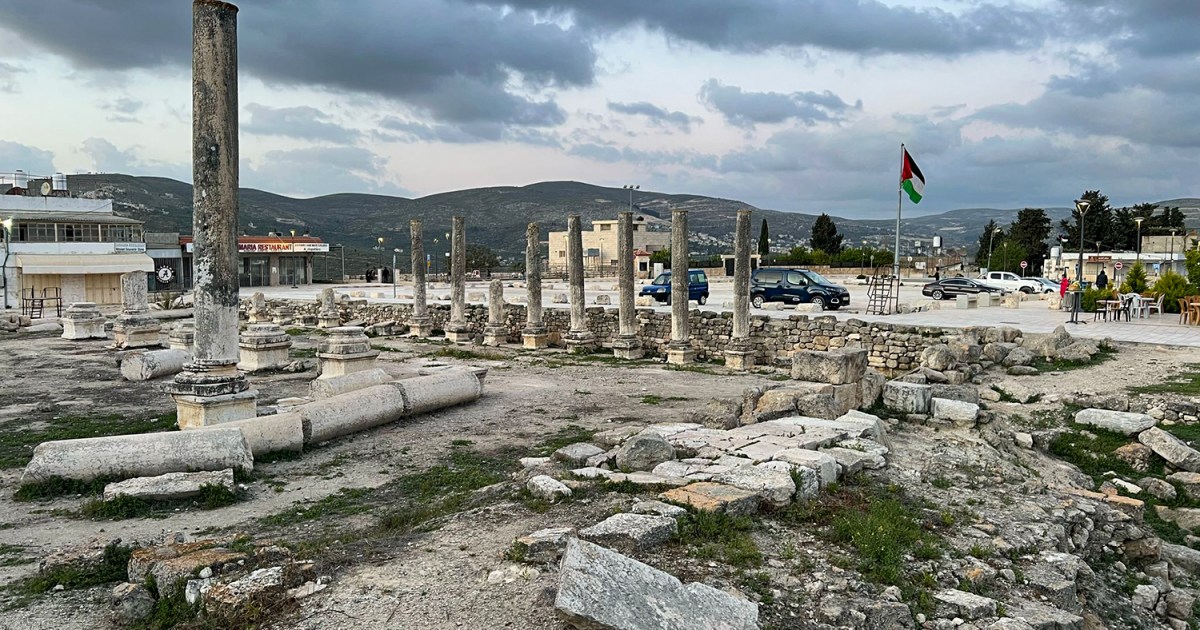 Sebastias main square and the Roman colonnade 1 1753105021