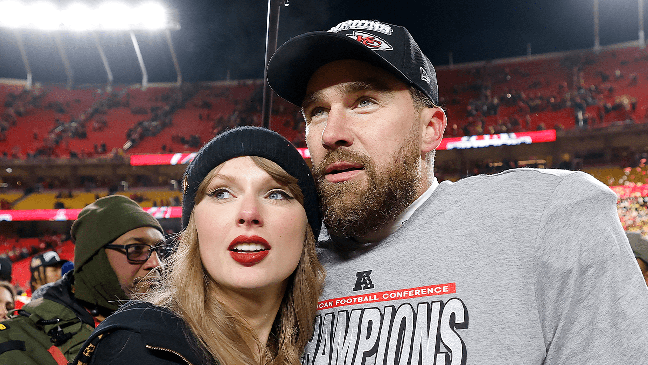 Taylor Swift and Travis Kelce getty H 2025
