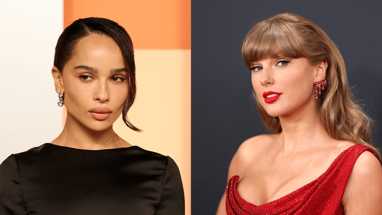 Zoe Kravitz Taylor Swift getty H 2025