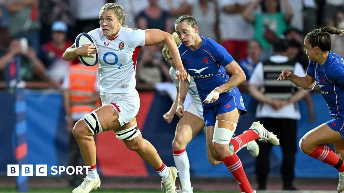 Women's Rugby World Cup 2025: England name unchanged XV for opener against United States