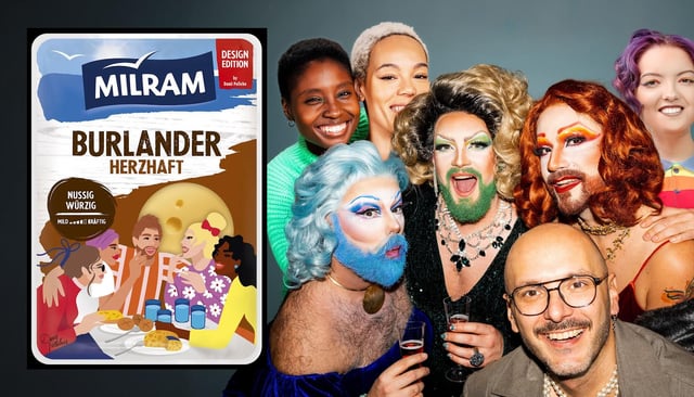 Nach Genuss von Milram-Käse: Mann verlässt Familie, um als Dragqueen in pansexueller Multikulti-Kommune zu leben