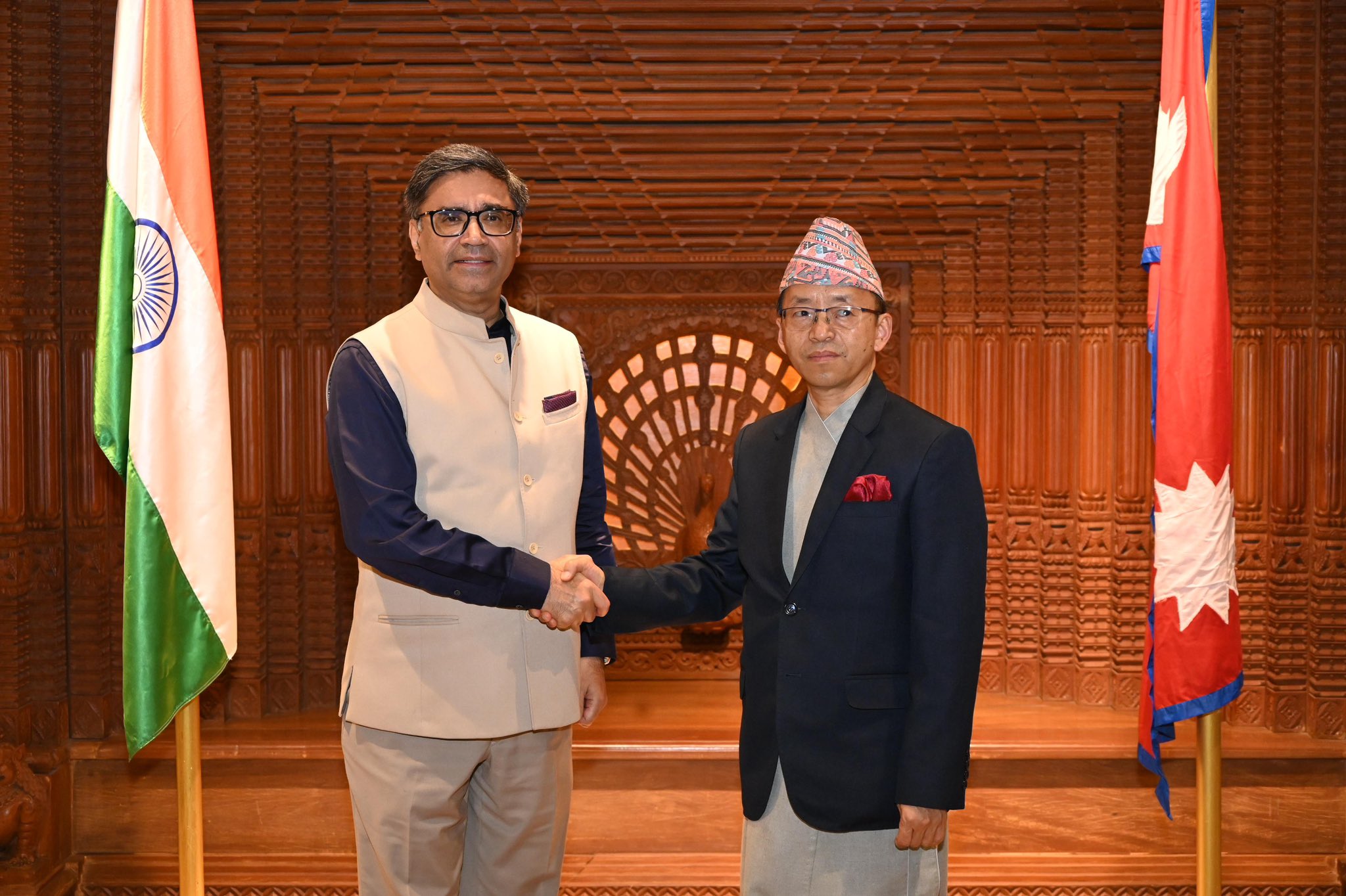 Misri returns after laying groundwork for Oli’s India visit
