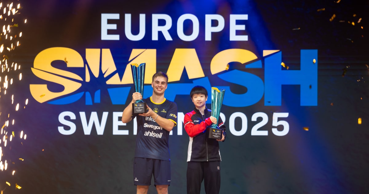 Truls Möregårdh and Sun Yingsha crowned inaugural champion in Malmö
