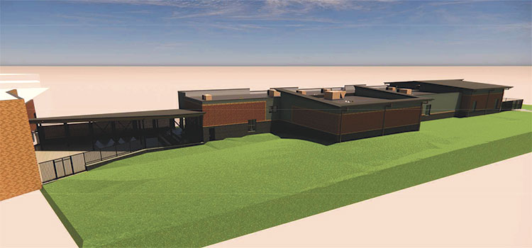 Classroom wing to provide space for new programming