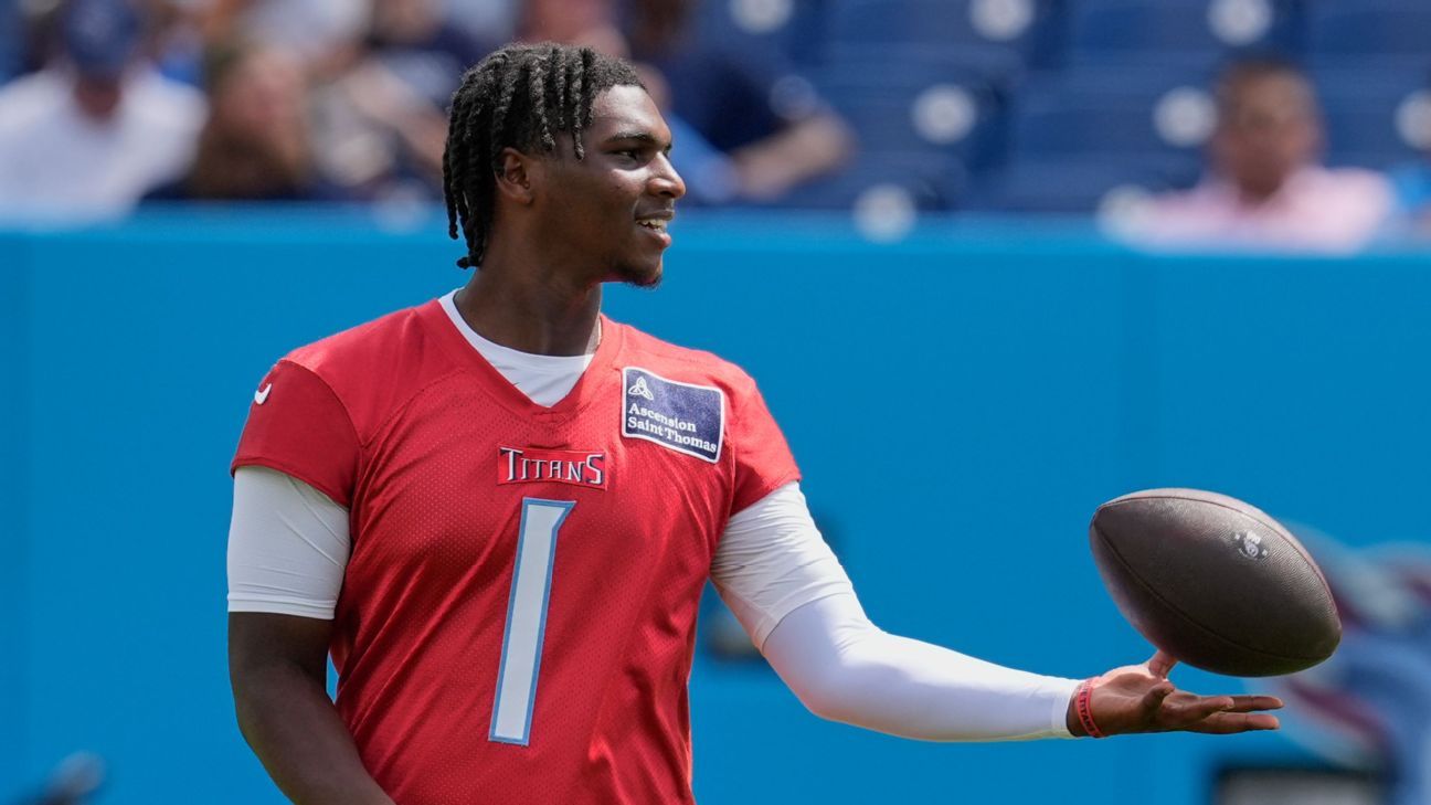 How No. 1 pick Cam Ward prepared for NFL debut with Titans