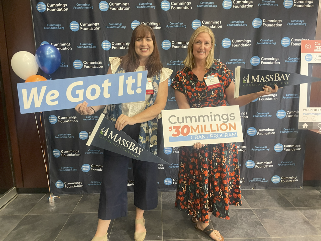 MassBay Awarded $75K from the Cummings Foundation to Expand Career Pathways for English Language Learners and Students in Need