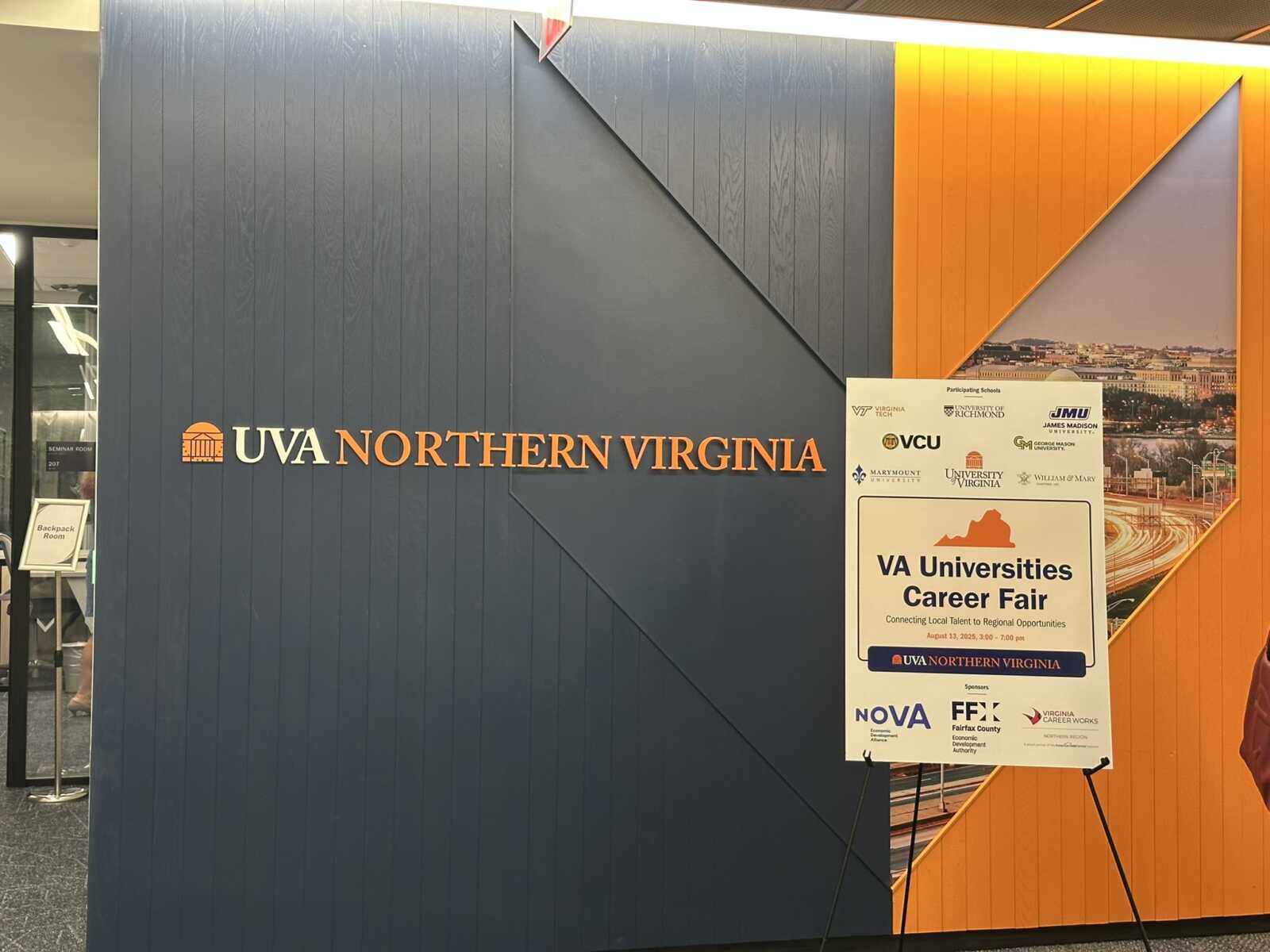 Faced with tightening job market, recent college grads crowd N. Va. career fair