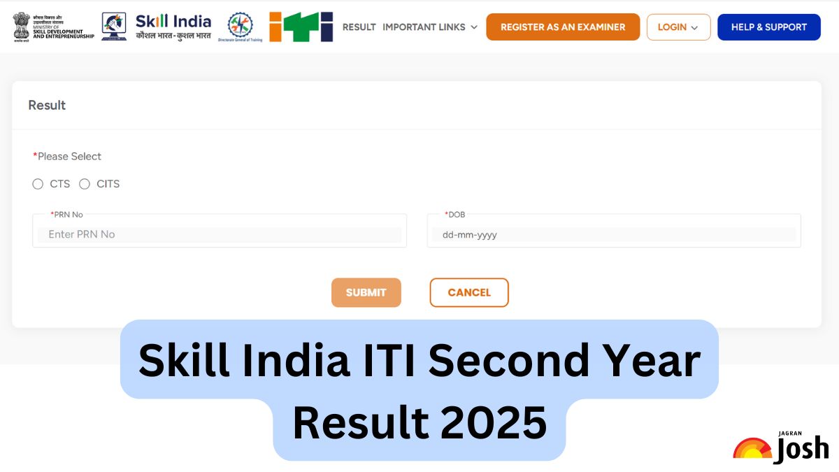 ITI Result 2025 Out at skillindiadigital.gov.in, Download Second Year ITI Marksheet PDF