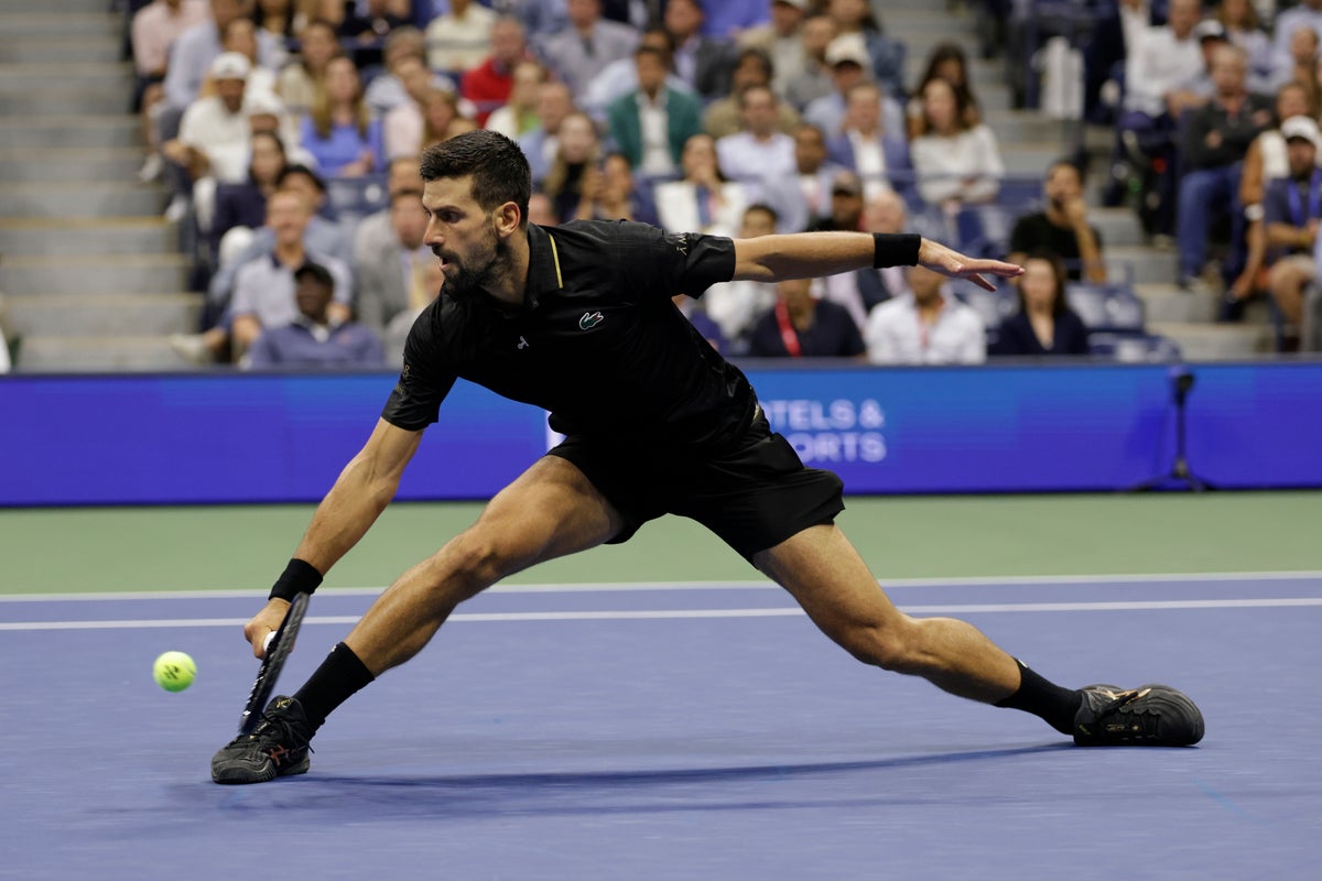 Novak Djokovic is 38 and bidding for a 25th Slam title. He faces Carlos Alcaraz at the US Open