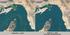 Oil price went over $100 after U.S. admitted it cannot control the Strait of Hormuz