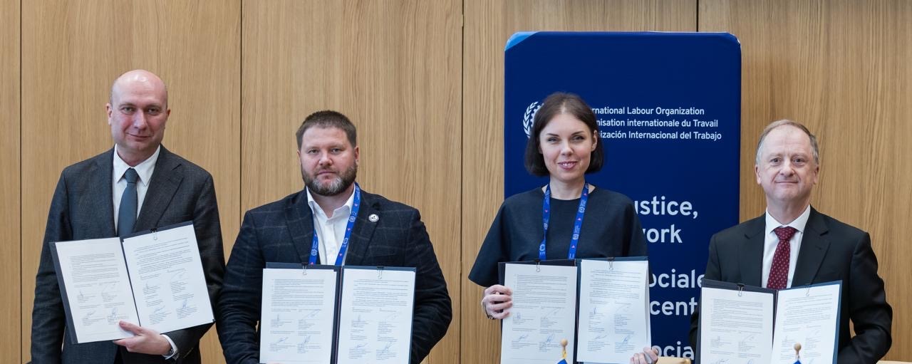 ILO launches new Decent Work Country Programme for Ukraine